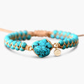 Ethnic Turquoise Charm Bracelet - Luulink