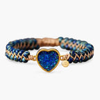 Everlasting Friendship Opal Heart Bracelet - Luulink