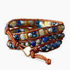 Healing Apatite Heart Wrap Bracelet - Luulink