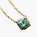 Healing Aura Turquoise Necklace - Luulink