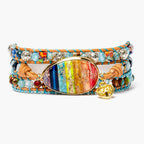 Healing Chakra Heart Wrap Bracelet - Luulink