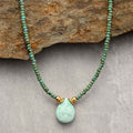 Healing Energy Amazonite Necklace - Luulink