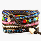 Healing Flower Protection Wrap Bracelet - Luulink