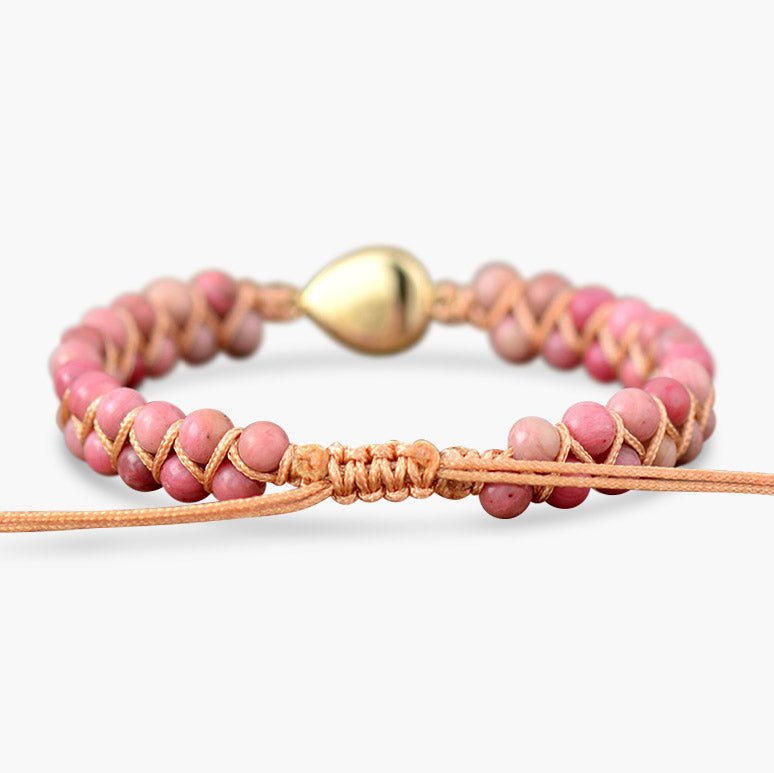 Healing Rhodonite & Jasper Bracelet - Luulink