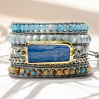 Healing Topaz Wrap Bracelet