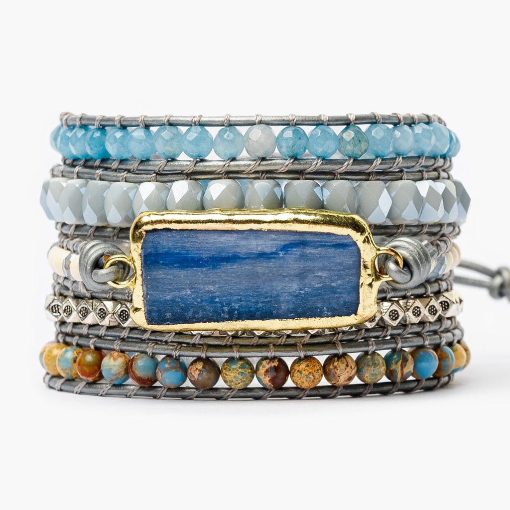 Healing Topaz Wrap Bracelet - Luulink