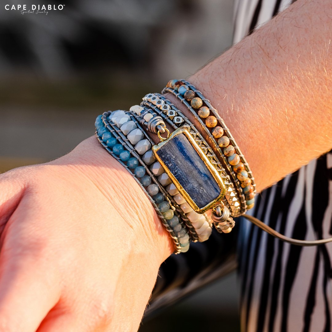 Healing Topaz Wrap Bracelet - Luulink