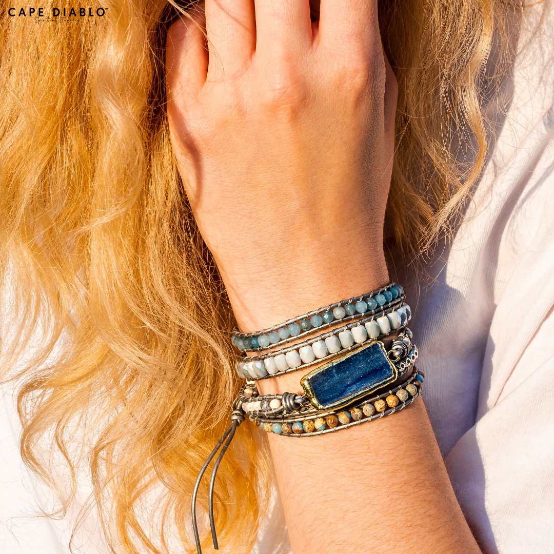 Healing Topaz Wrap Bracelet - Luulink