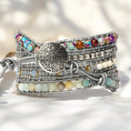Healing Turquoise Protection Wrap Bracelet