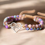 Heartbeat Charm Healing Bracelet