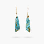 Heavenly Amazonite Hook Earrings - Luulink