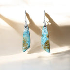 Heavenly Amazonite Hook Earrings