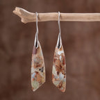 Heavenly Jasper Hook Earrings - Luulink