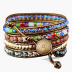 Imperial Flower Protection Wrap Bracelet - Luulink