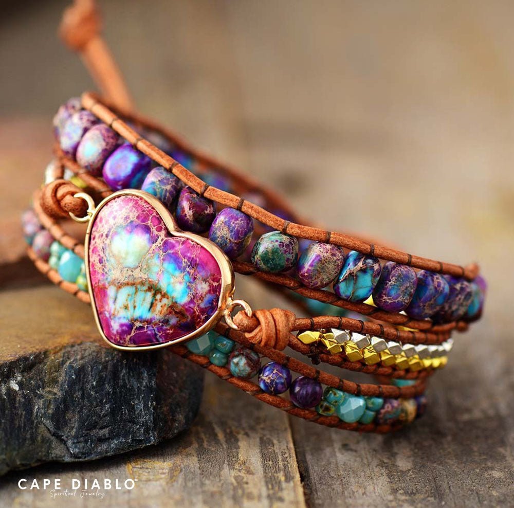 Intense Desire Protection Wrap Bracelet - Luulink