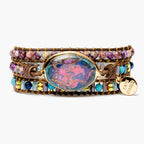 Intense Emperor Jasper Wrap Bracelet - Luulink
