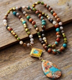 Intense Jasper Spiritual Necklace - Luulink