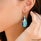 Intense Ocean Energy Earrings - Luulink