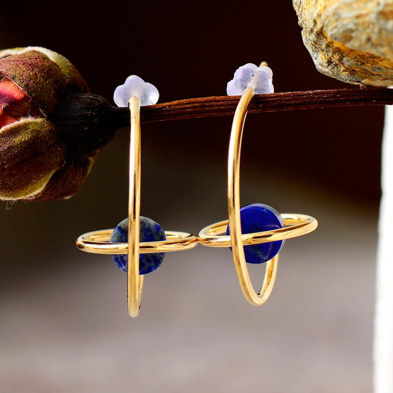 Jupiter Energy Hoop Earrings - Luulink