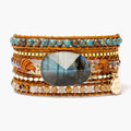 Labradorite Wanderer Wrap Bracelet - Luulink