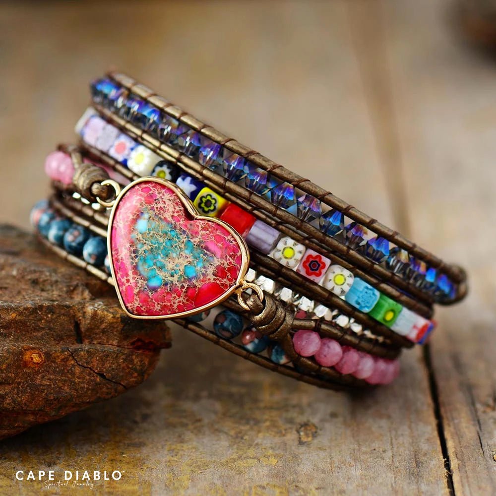 Love Warrior Protection Wrap Bracelet - Luulink