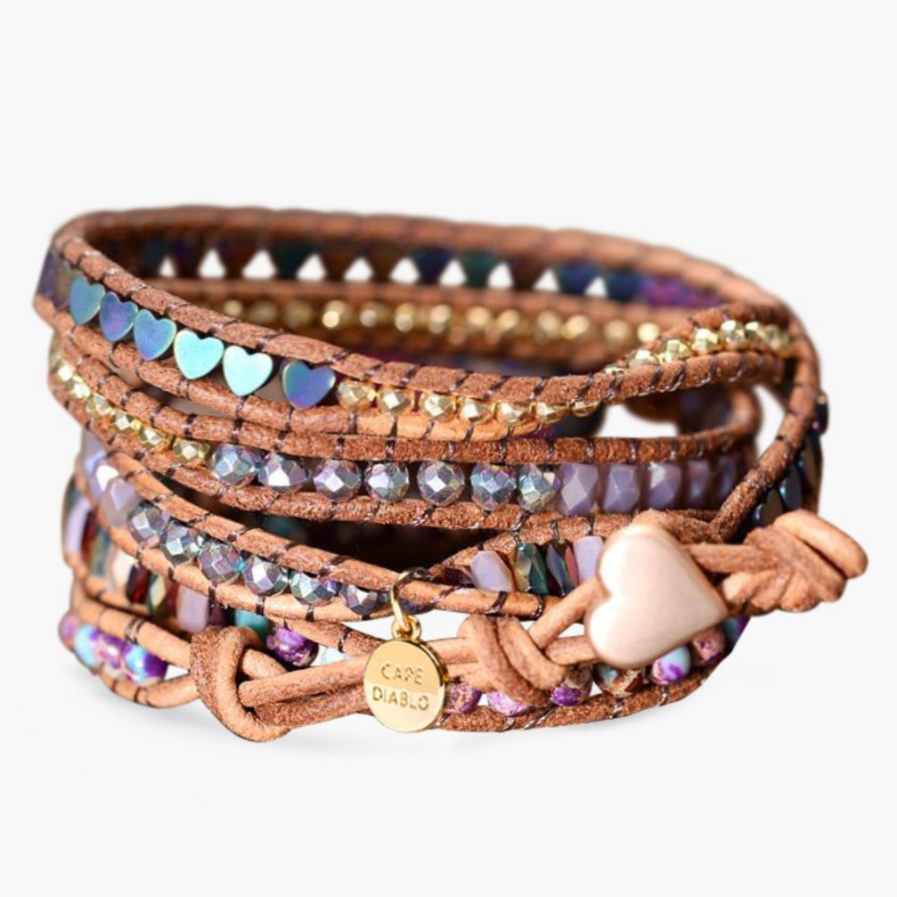 Loving Heart Protection Wrap Bracelet - Luulink