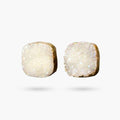 Magical Druzy Snow Earrings - Luulink