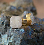 Magical Druzy Snow Earrings - Luulink