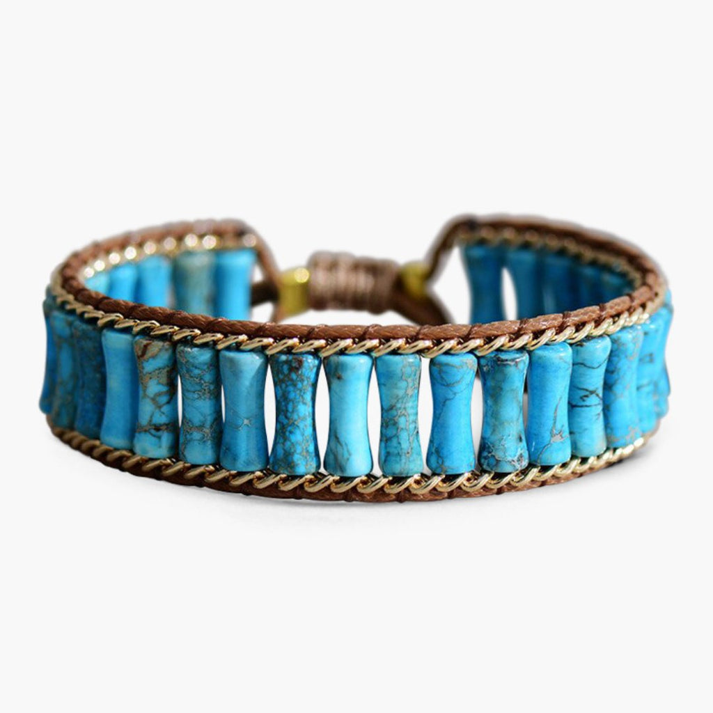 Magical Turquoise Jasper Energy Bracelet - Luulink