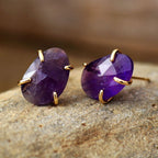 Majestic Queen Stud Earrings - Luulink