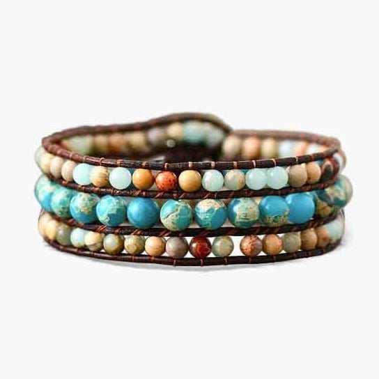 Mother Earth Jasper Stone Bracelet - Luulink