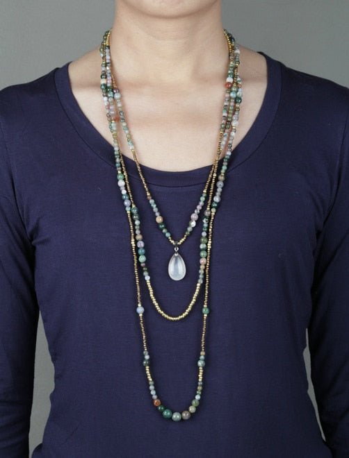 Native 3 Layered Necklace - Luulink