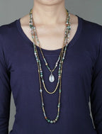 Native 3 Layered Necklace - Luulink
