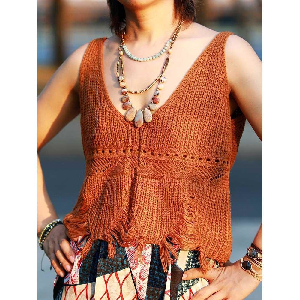 Native Teardrop Choker Necklace - Luulink