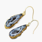Natural Agate Dangle Earrings - Luulink