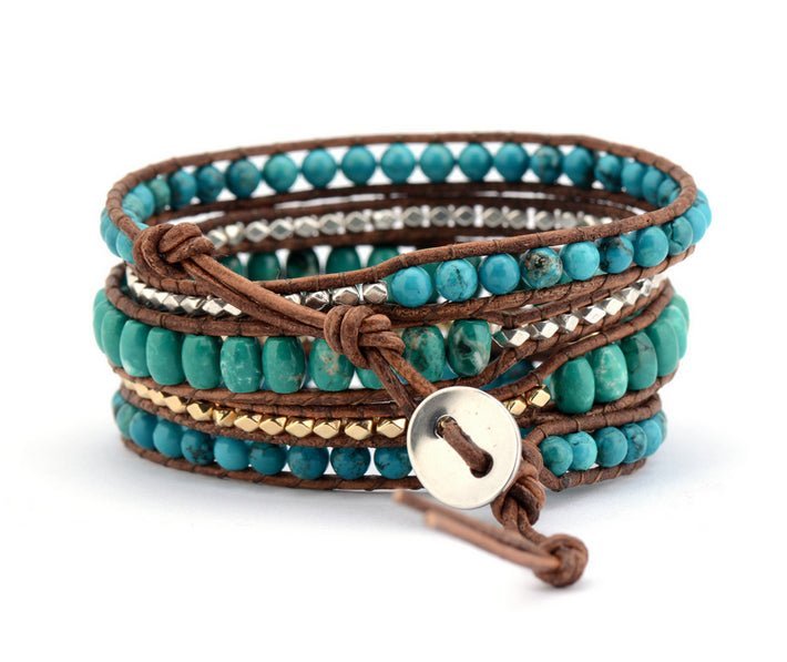 Natural Turquoise Spirit Bracelet - Luulink