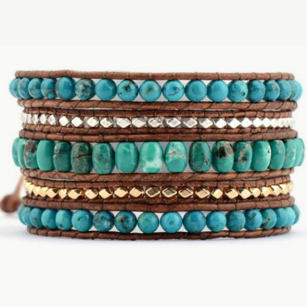 Natural Turquoise Spirit Bracelet - Luulink