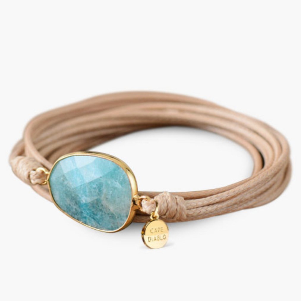 Ocean Breeze Amazonite Bracelet - Luulink