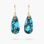 Ocean Energy Protection Teardrop Earrings - Luulink