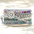 Ocean Jasper Protection Wrap Bracelet