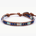 Ocean Vibes Leather Bracelet - Luulink