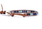 Ocean Vibes Leather Bracelet - Luulink