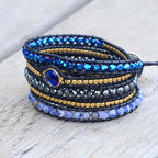 Peaceful Dream Crystal Wrap Bracelet - Luulink