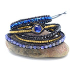 Peaceful Dream Crystal Wrap Bracelet - Luulink