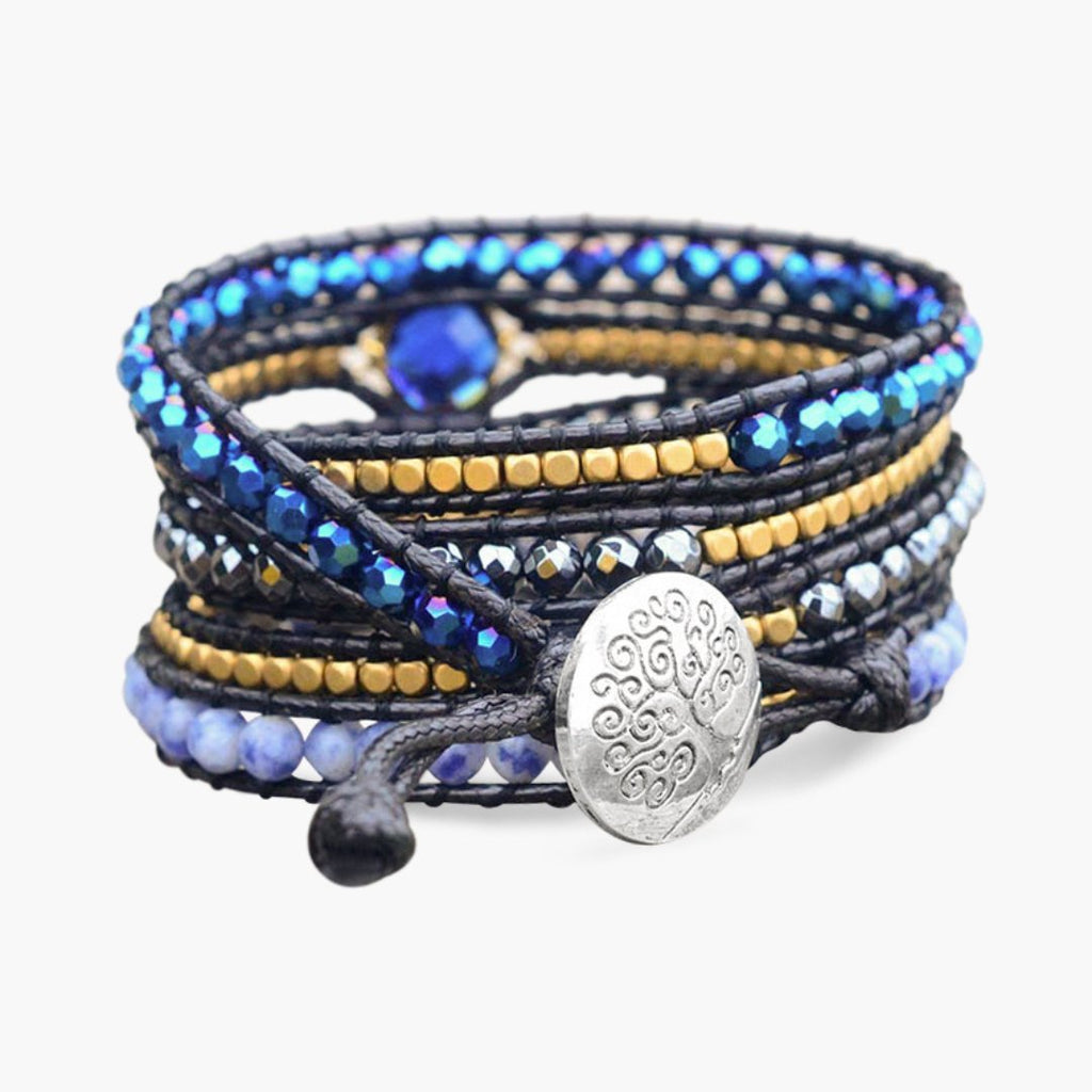 Peaceful Dream Crystal Wrap Bracelet - Luulink