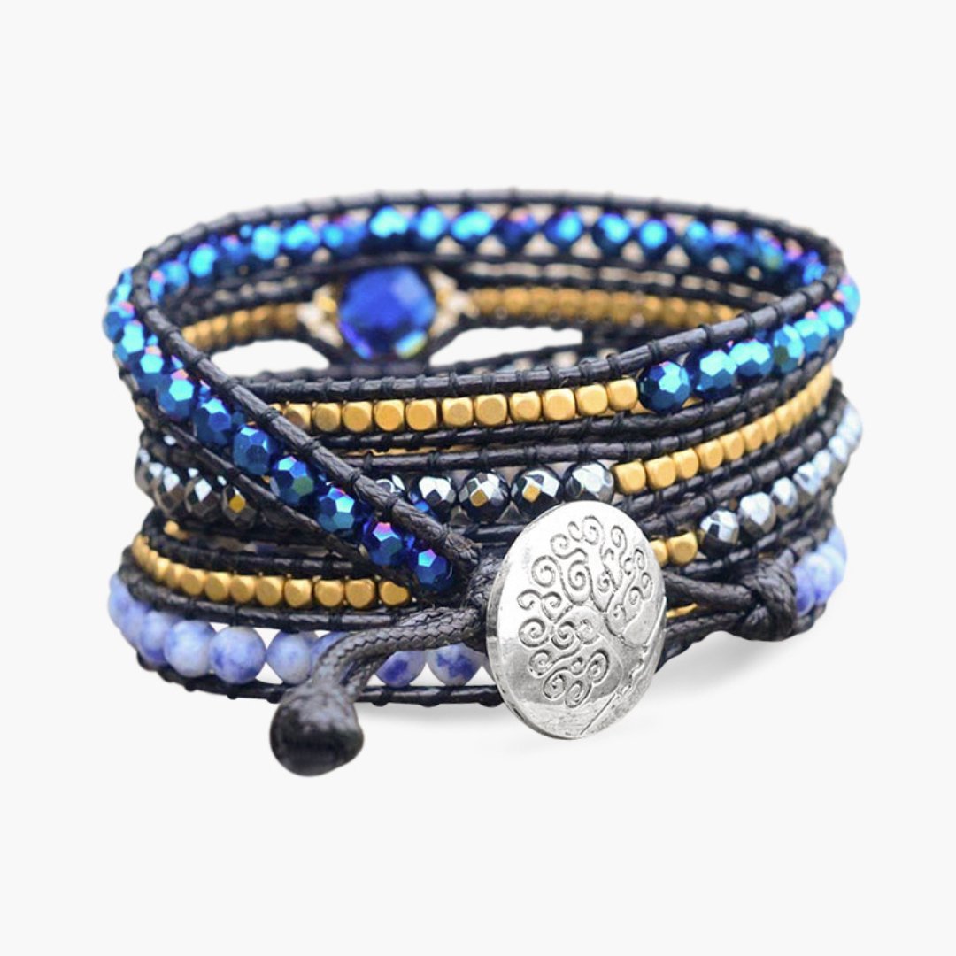 Peaceful Dream Crystal Wrap Bracelet - Luulink