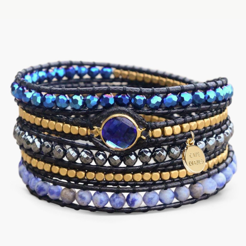Peaceful Dream Crystal Wrap Bracelet - Luulink