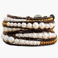 Pearl Protection Wrap Bracelet - Luulink