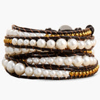 Pearl Protection Wrap Bracelet - Luulink