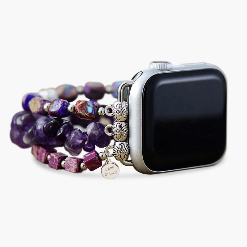 Royal Amethyst Stretch Apple Watch Strap